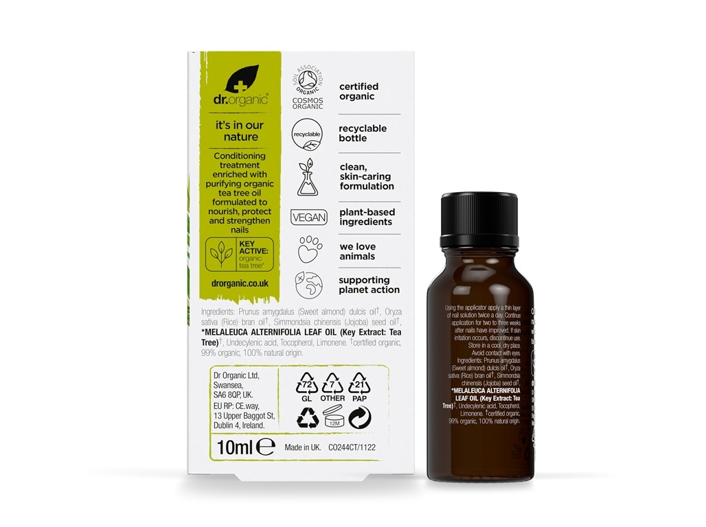 SOLUÇÃO UNHAS DR.ORGANIC BIO ÓLEO MELALEUCA 10ML