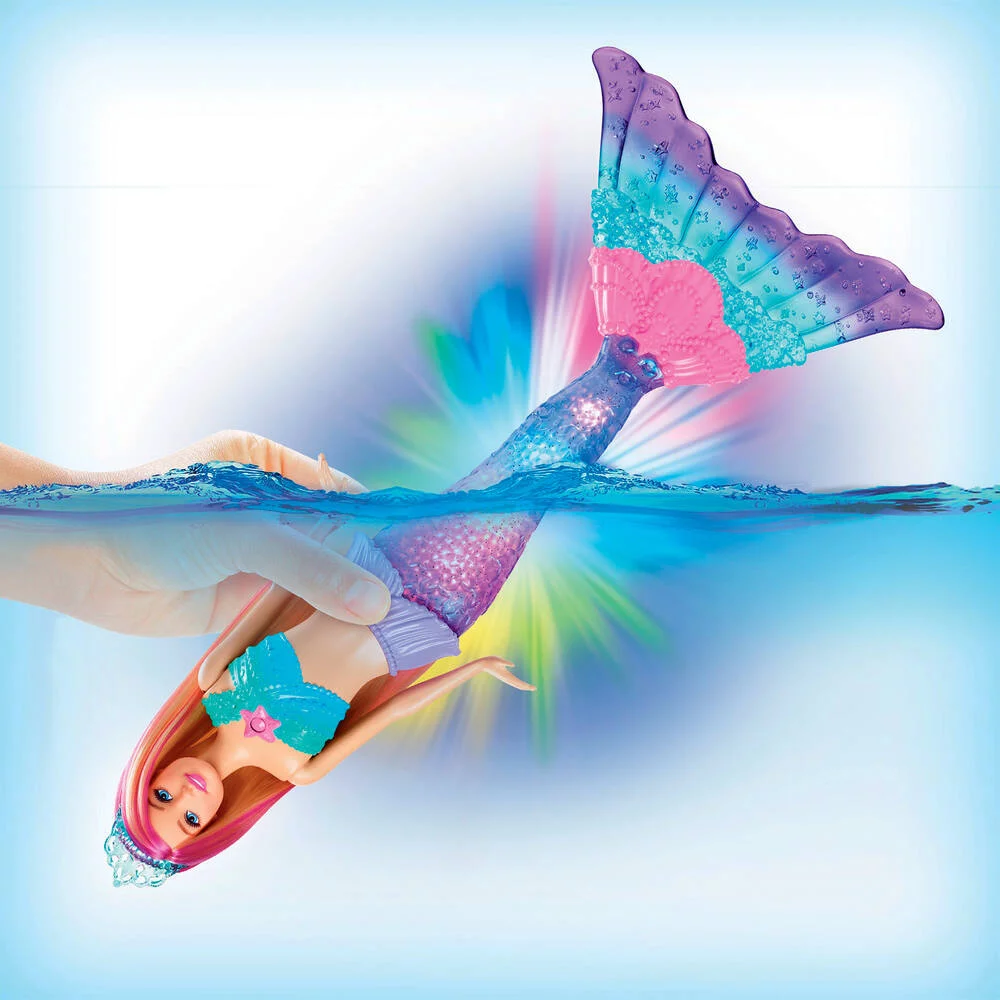 BARBIE - POUPEE SIRENE LUMIERES DE REVE
