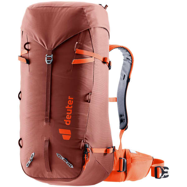 Sac à dos alpinisme DEUTER GUIDE 34+8 REDWOOD-PAPAYA