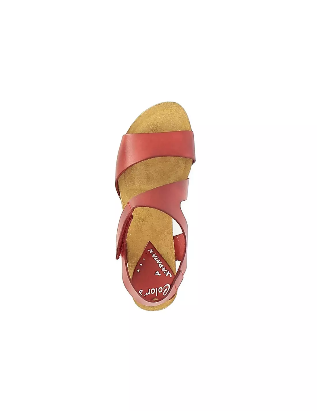 XAPATAN BUMARY 1088 ROUGE - Sandales & nu-pieds Rouge