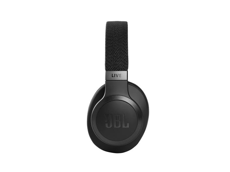 JBL Wireless Over-Ear-Kopfhörer LIVE 660NC Schwarz Kabelloser Over-Ear-Kopfhörer Mit Noise-Cancelling