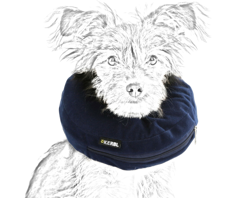 Collerette pour chiens pet • collerette gonflable confort • taille s : 18-30 cm