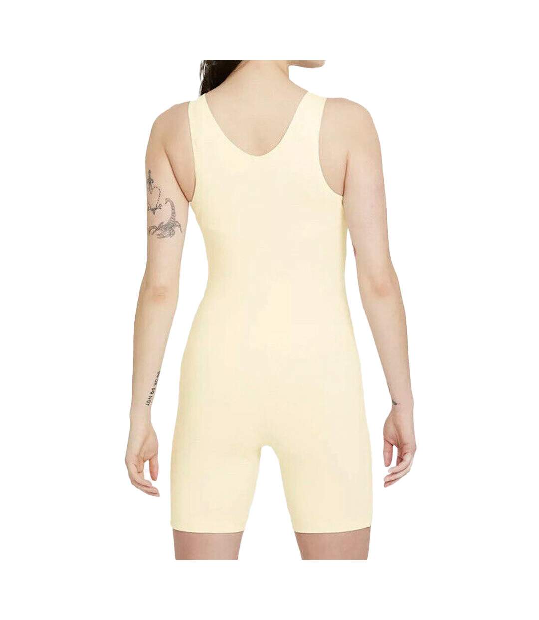 Combishort Jaune Femme Nike Icon Clash