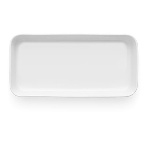 Eva Trio Legio Nova Serveringsfad, Hvid, 12x24 cm