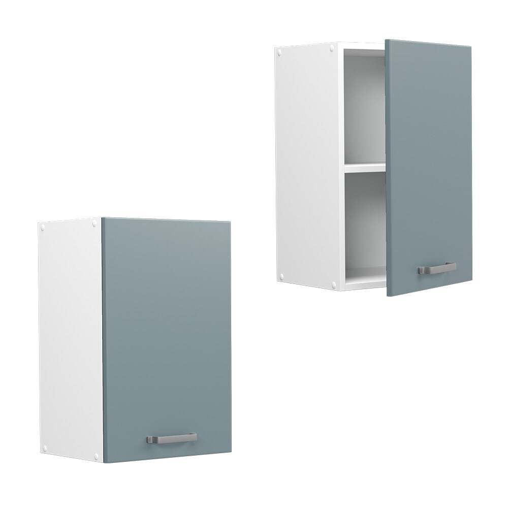 Vicco Hängeschrank Küchenschrank R-Line Solid Weiß Blau Grau 40 cm modern