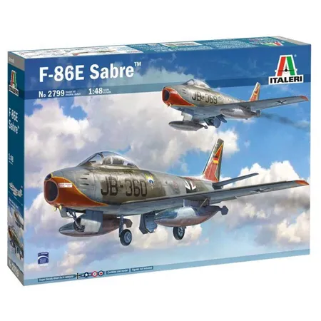 Italeri F-86E Sabre, 1:48