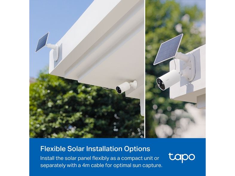 TP-Link Netzwerkkamera Tapo C410 inkl. Solarpanel Tapo A201 Solarbetriebenes Sicherheitskamera-Kit