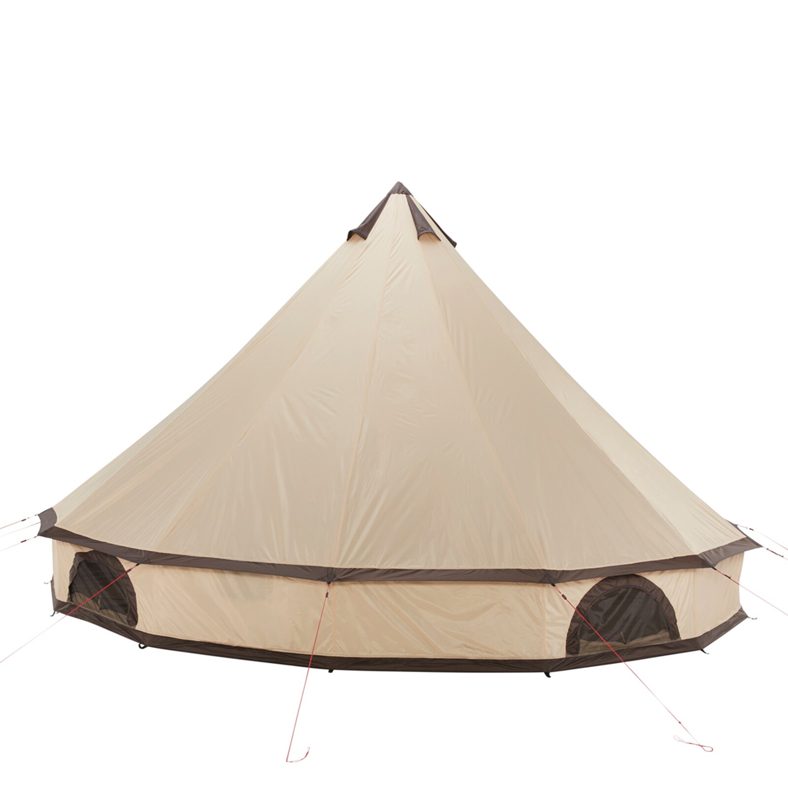 GRAND CANYON Indiana 10 Personen Rund Zelt Familien Gruppenzelt Tipi Wigwam Groß Farbe: Mojave Desert