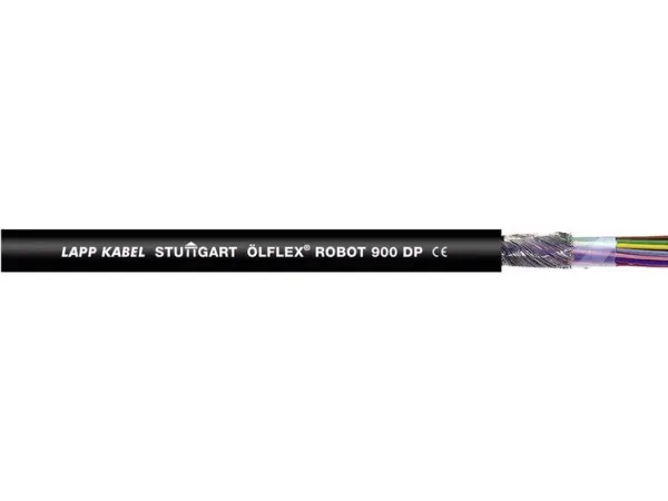 LAPP 28136/100 Slæbekædekabel ÖLFLEX® ROBOT 900 DP 10 x 0.34 mm² Sort 100 m