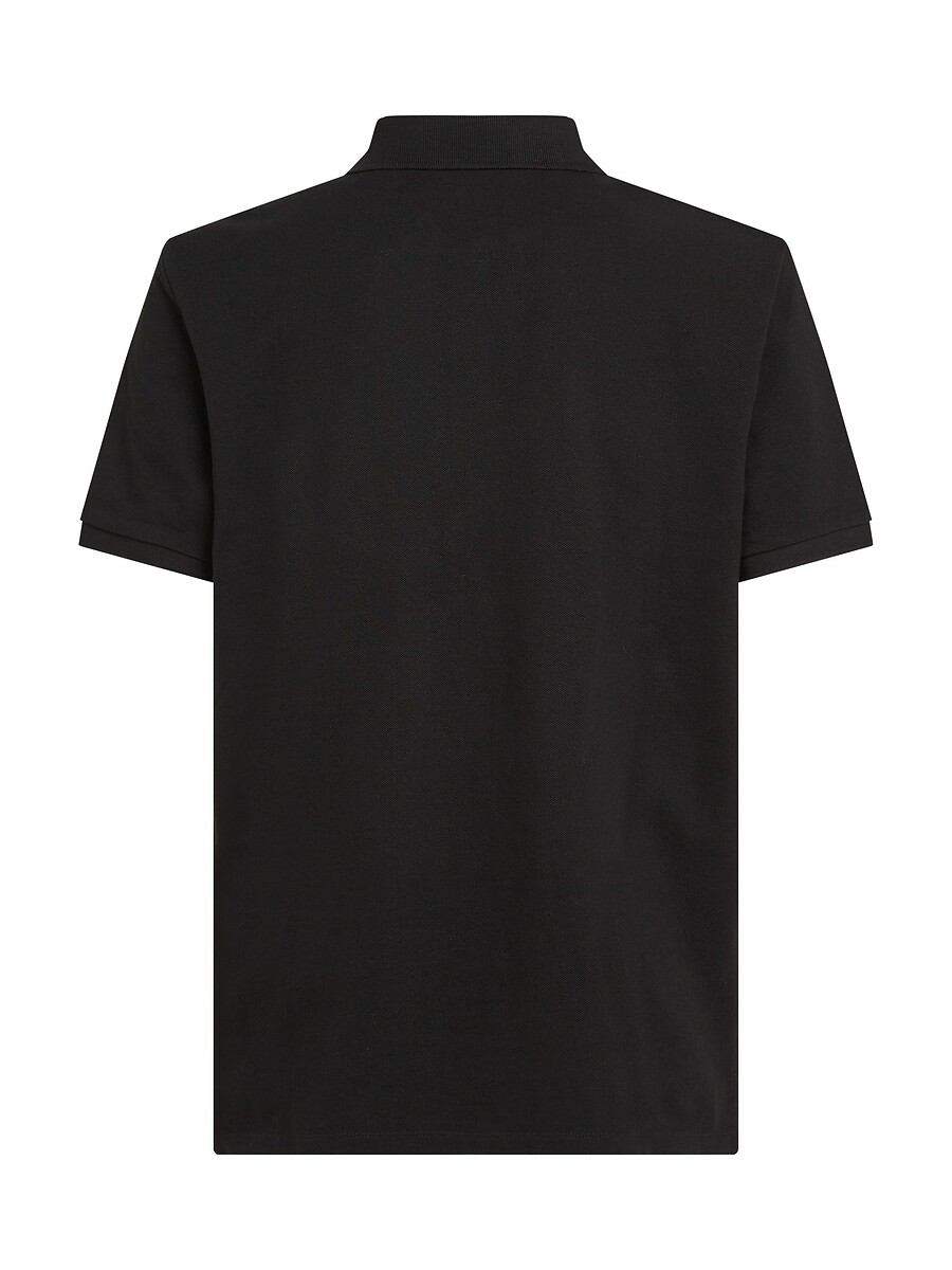 CALVIN KLEIN JEANS<br>Camisa polo em algodão piqué com mangas curtas