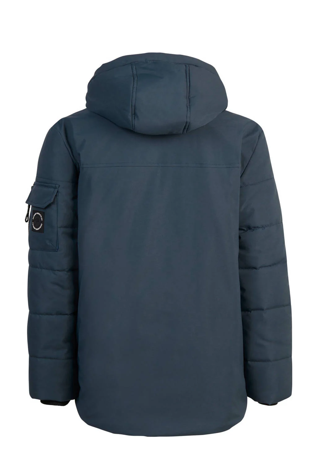 winterjas donkerblauw