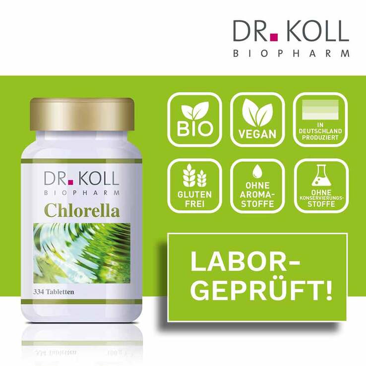 Chlorella Dr. Koll Tabletten, 334 St