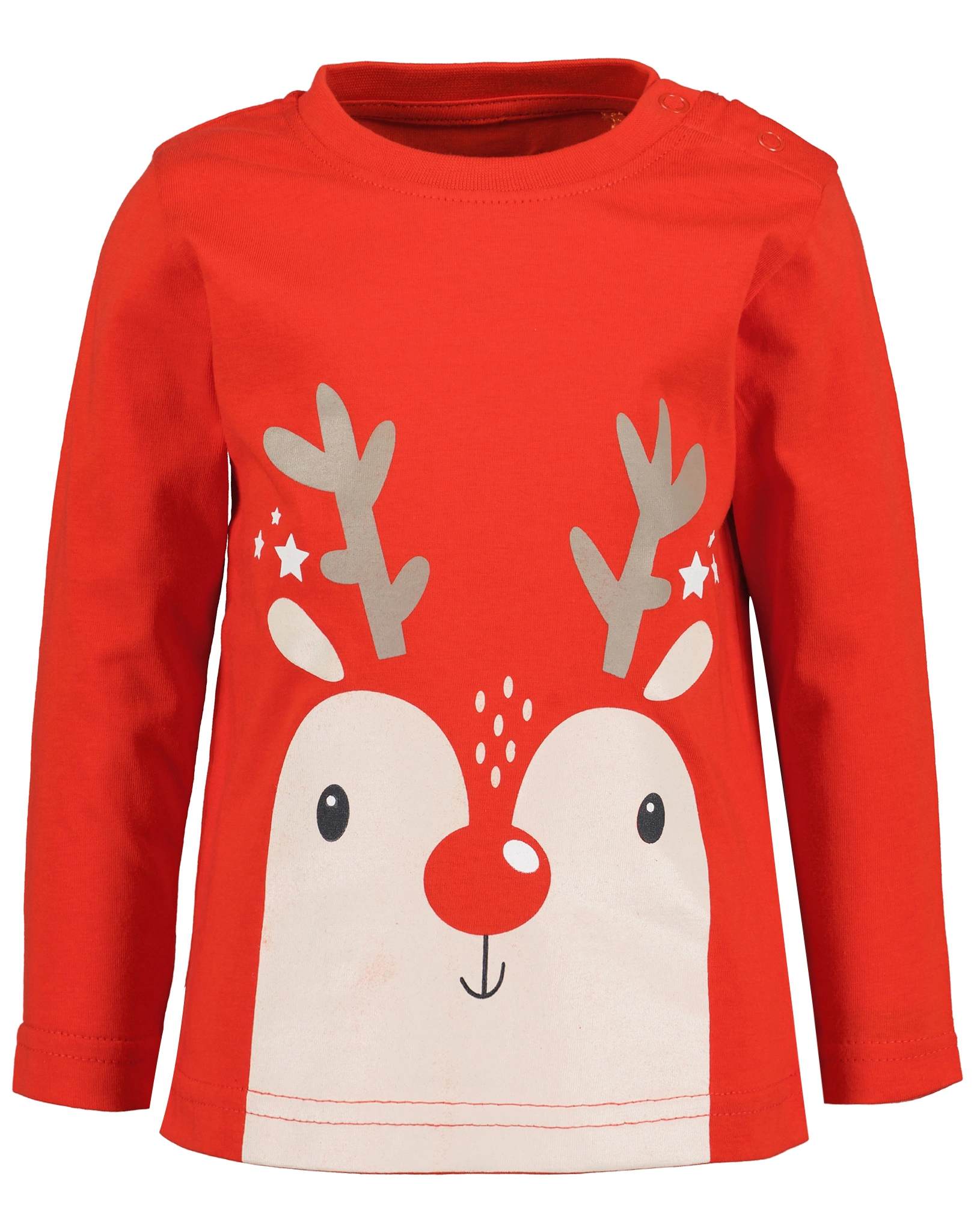 Langarmshirt RUDOLPH in tomate