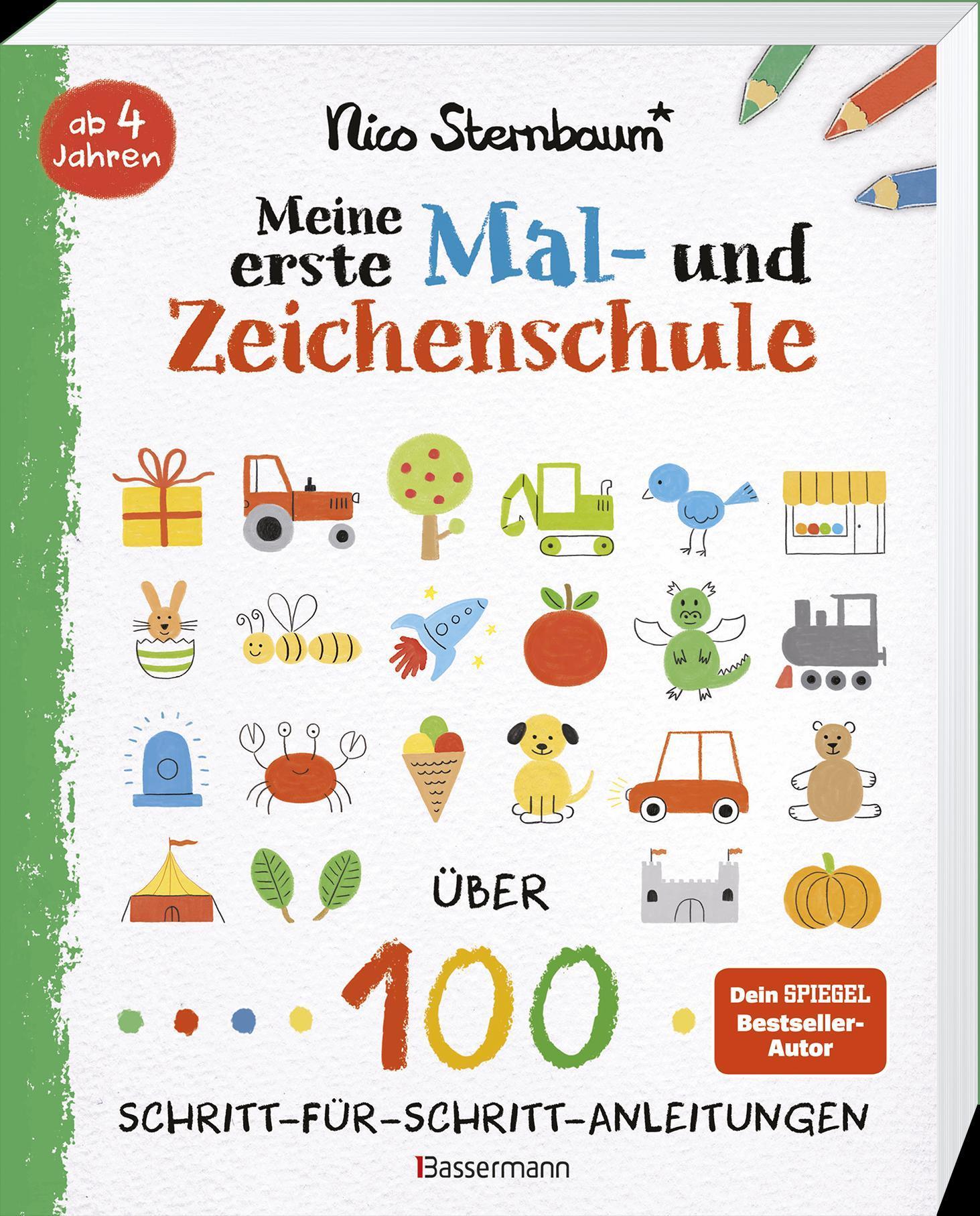 Meine erste Mal- und Zeichenschule. Ab 4 Jahren