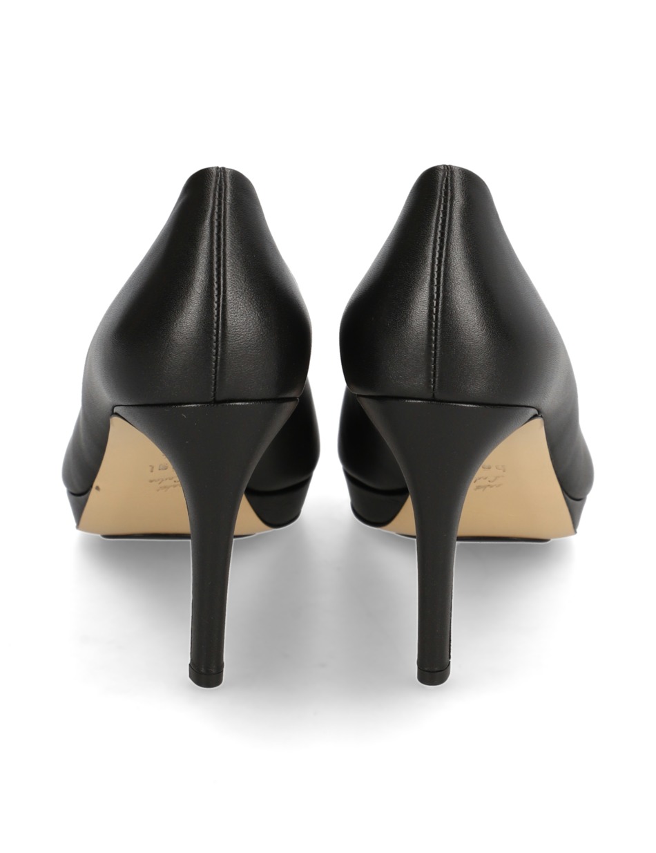 Glattleder Pumps