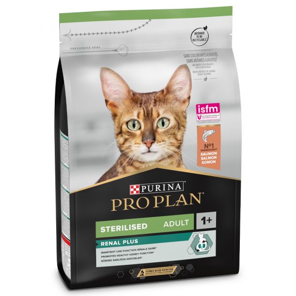 Purina Pro Plan Sterilised Renal Plus Salmon 3Kg