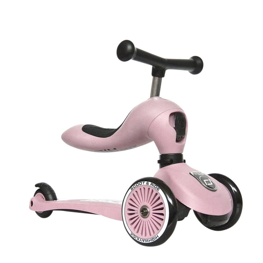 De beste Scoot&Ride . I Love itstep Highwaykick 1 - Rose