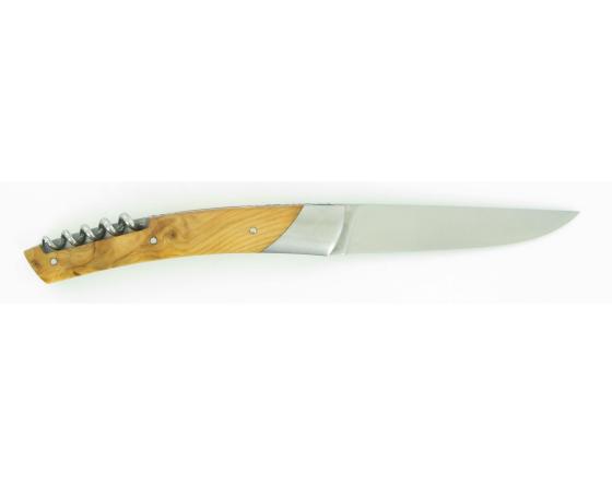 Grand Cru Carbone Genévrier Couteau de Poche Le Thiers par Chambriard