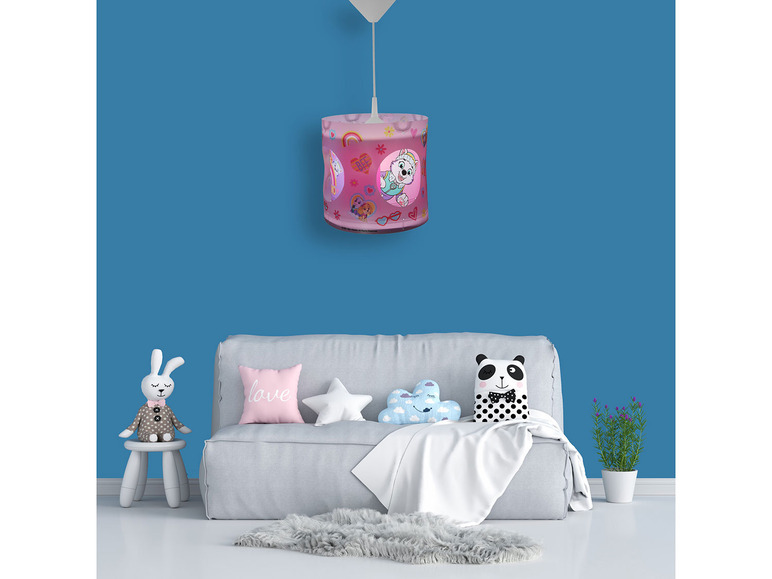 Draaibare hanglamp Paw Patrol, in hoogte verstelbaar