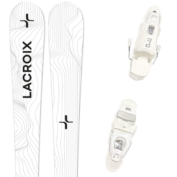 Pack ski LACROIX MONARC 77 + VSS310 BLACK/SILVER