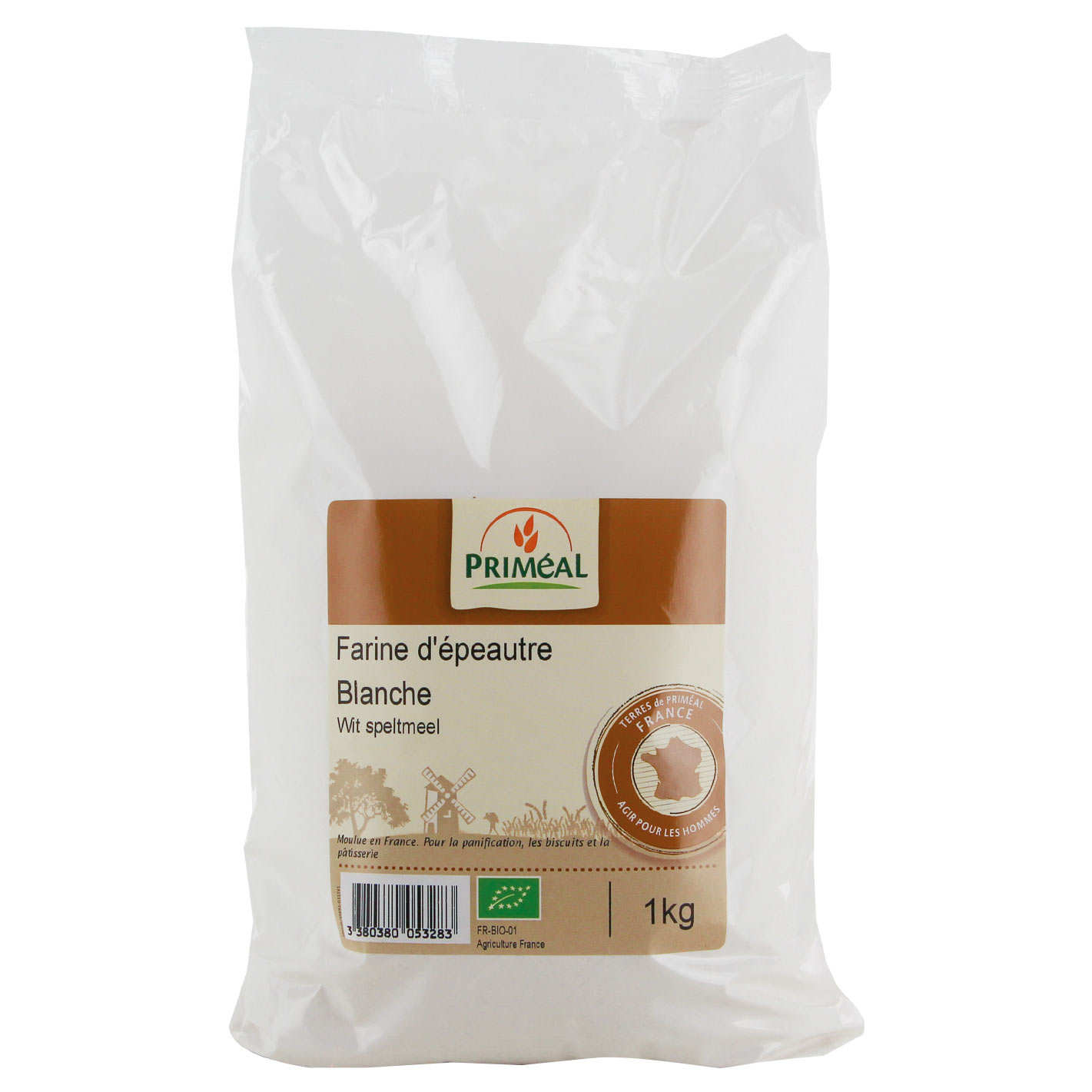 Farine blanche d'épeautre bio
