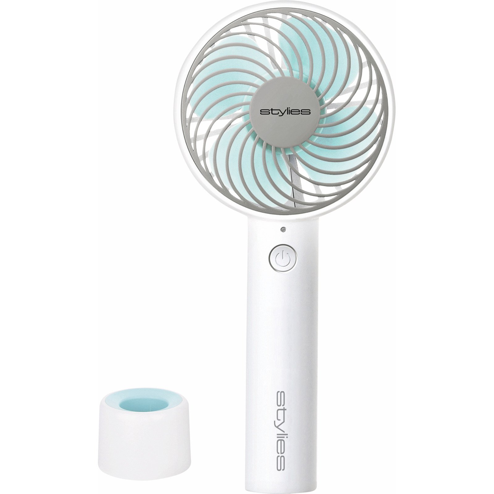 Stylies Handy-Fan Lacerta blau