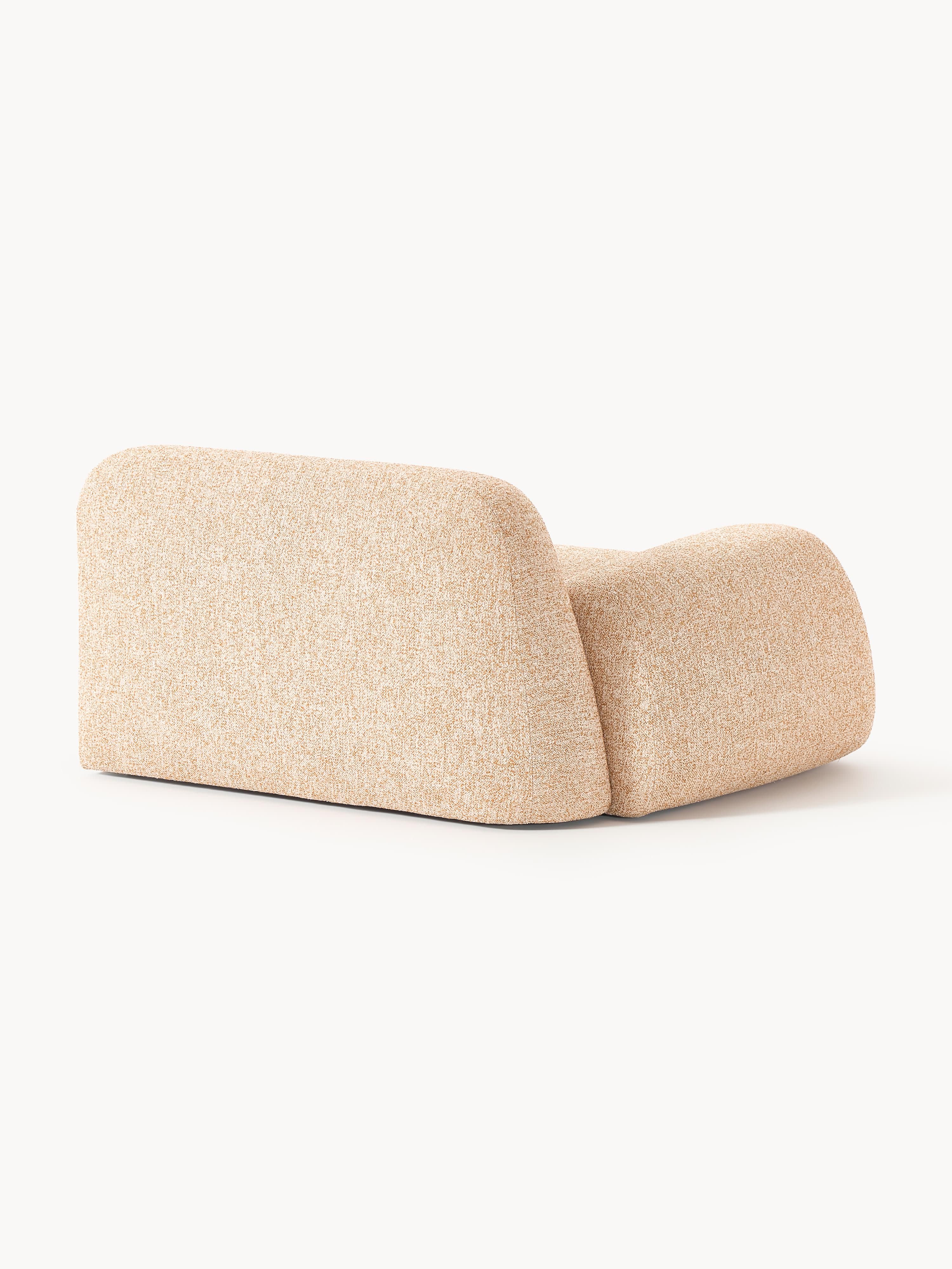 Hoekmodule Wolke van bouclé