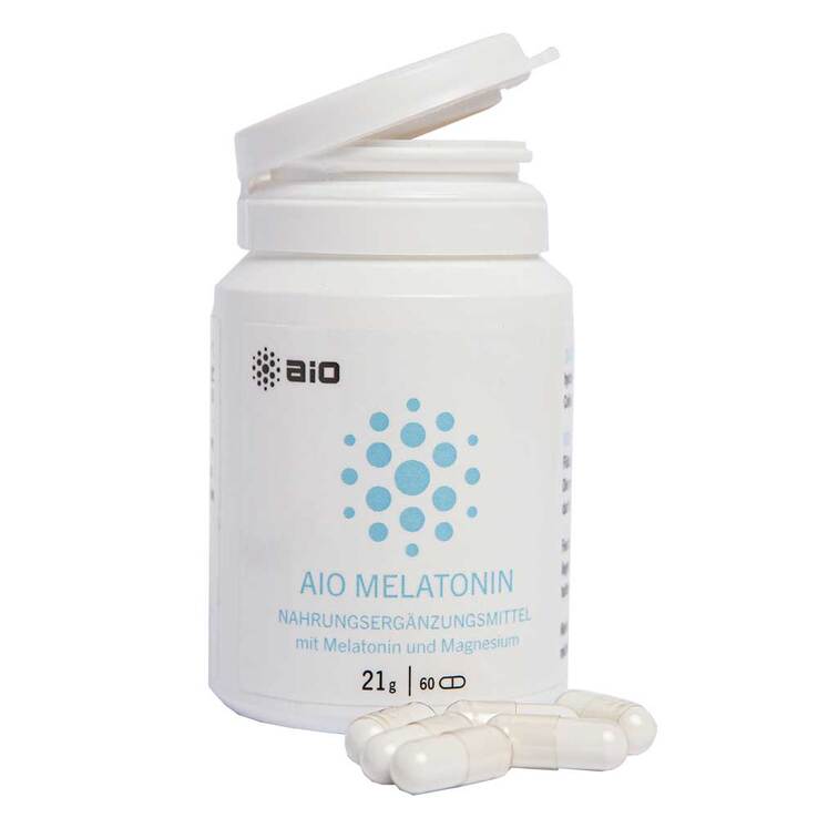 Aio Melatonin Kapseln, 450 St