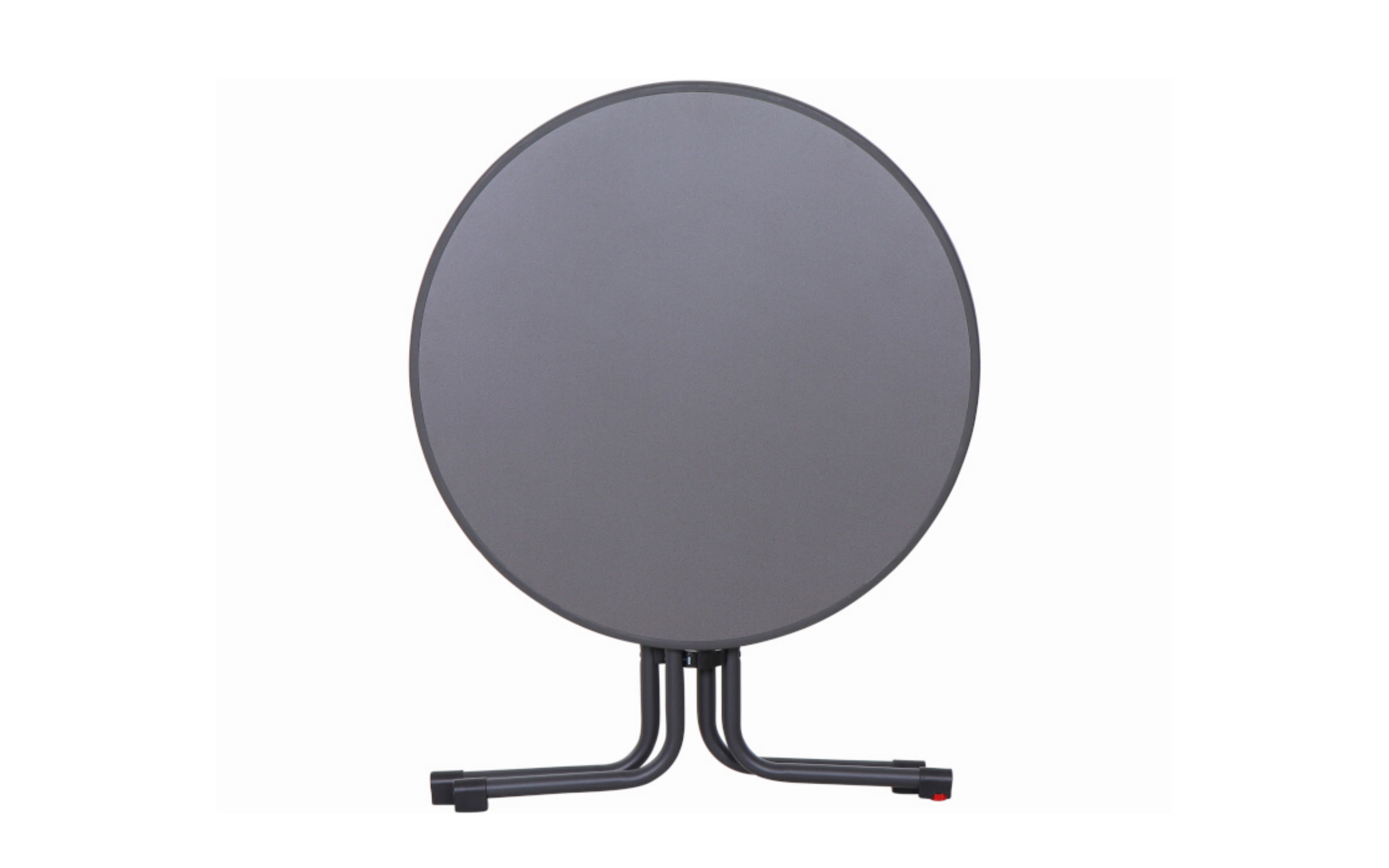 Klapptisch Paco in anthrazit, Durchmesser ca. 80 cm
