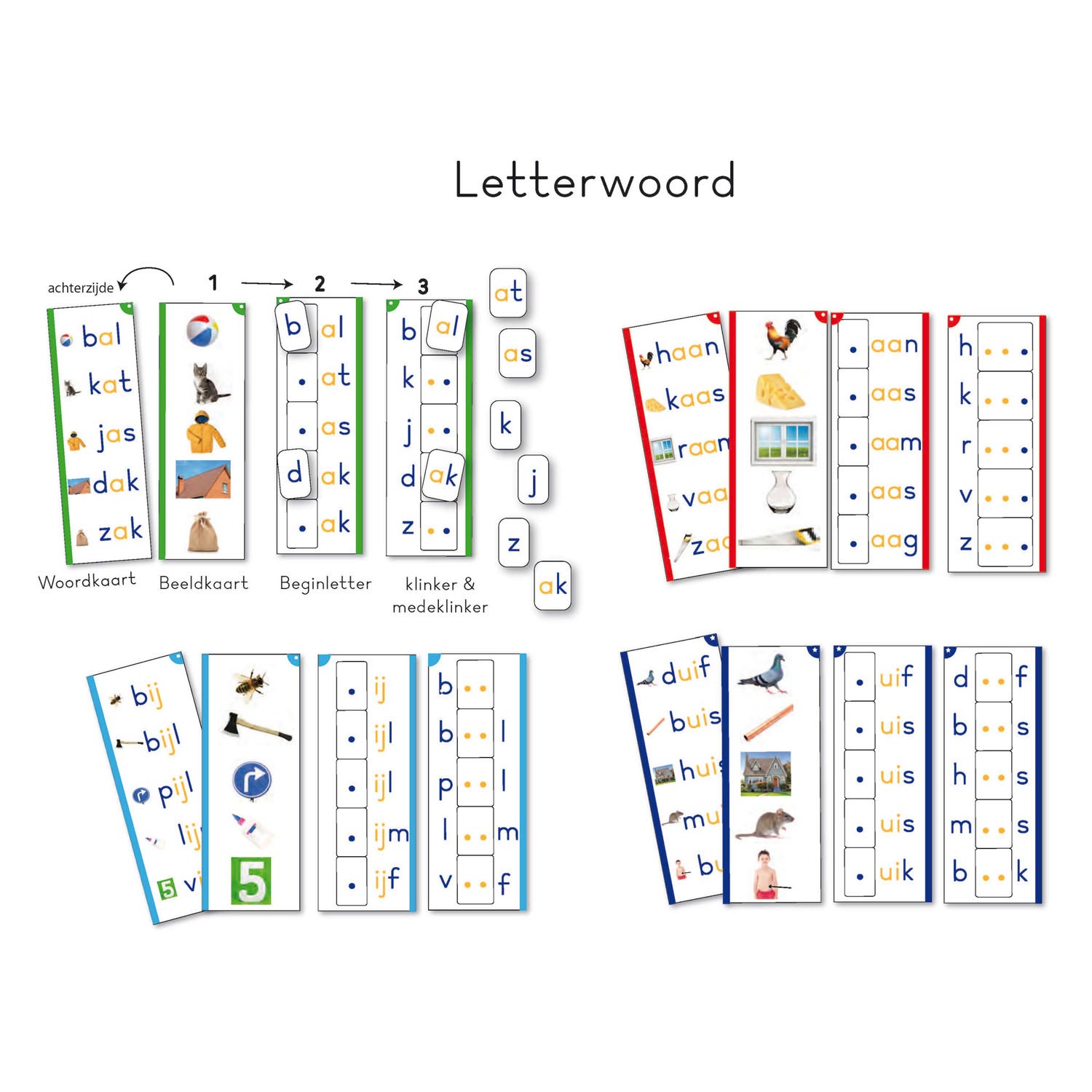 Rolf Originals - Letters in Woord Taalspel in Houten Box
