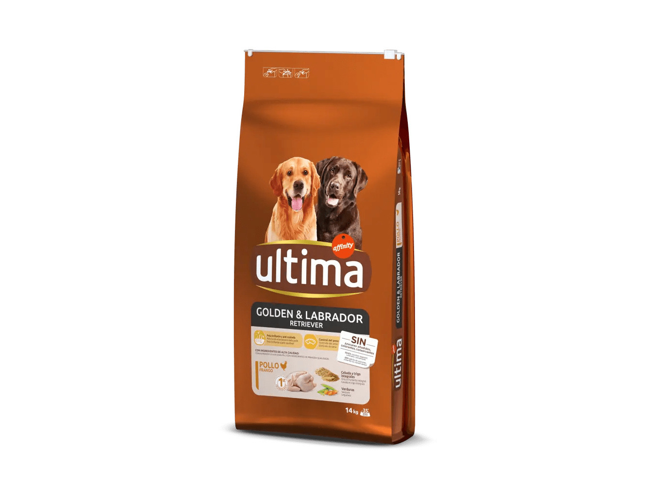 RAÇÃO PARA CÃO ULTIMA RETRIEVER COM FRANGO 14KG