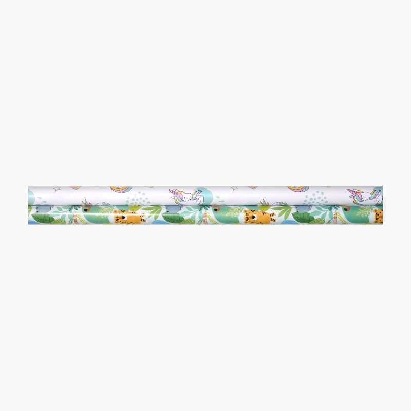 Gavepapir, barnemotiv, 4 meter