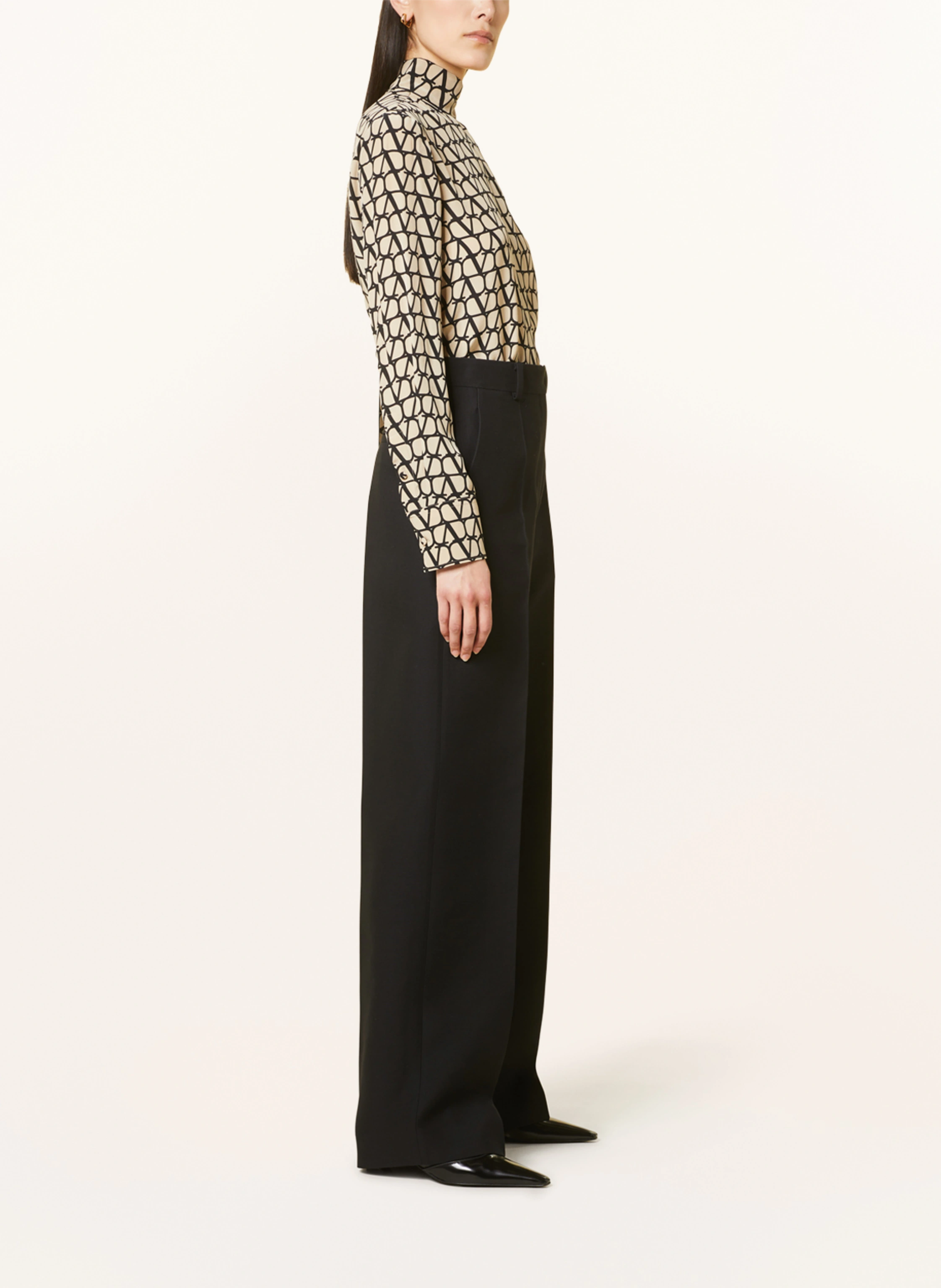 VALENTINO Marlenehose mit Seide