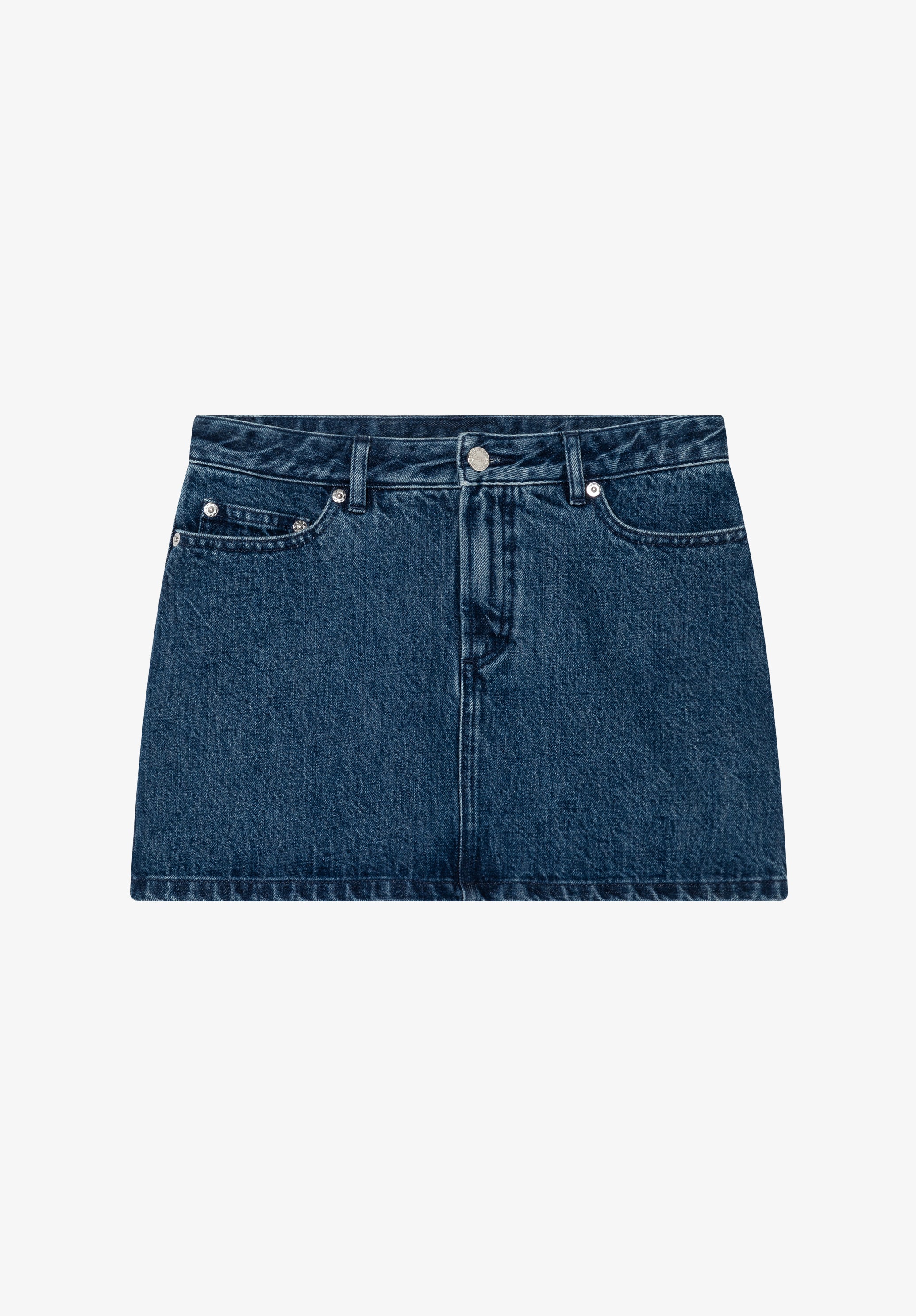 mini jupe - Indigo delave