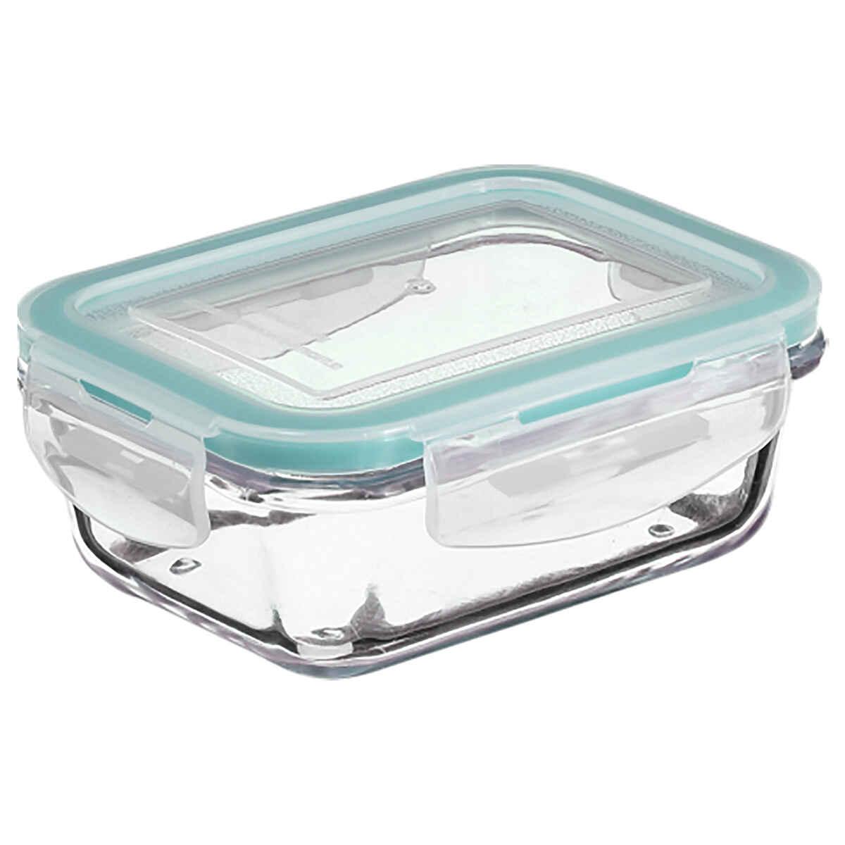 BOITE VERRE RECTANGLE CLIPS 1730ML