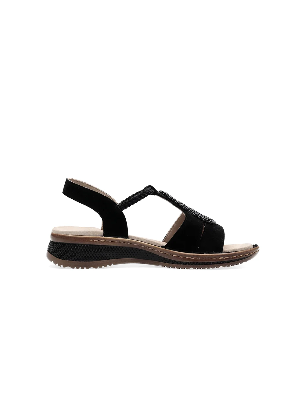 Sandalette Hawaii schwarz