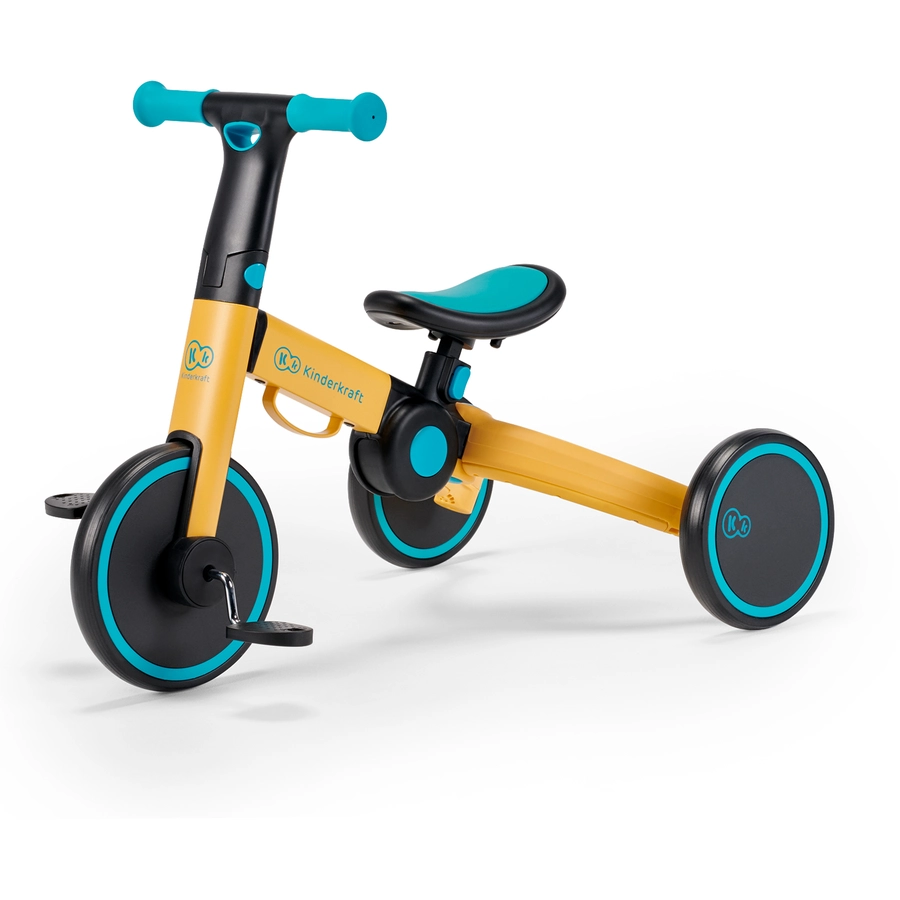 Kinderkraft Tricycle 4TRIKE, primrose yellow