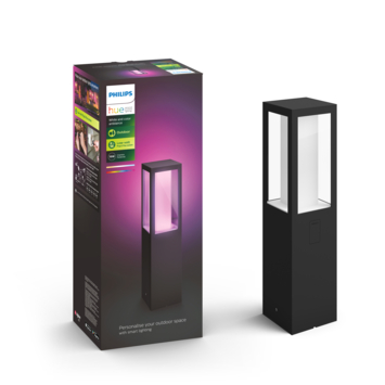 Philips Hue outdoor sokkel Impress zwart uitbreidingsset