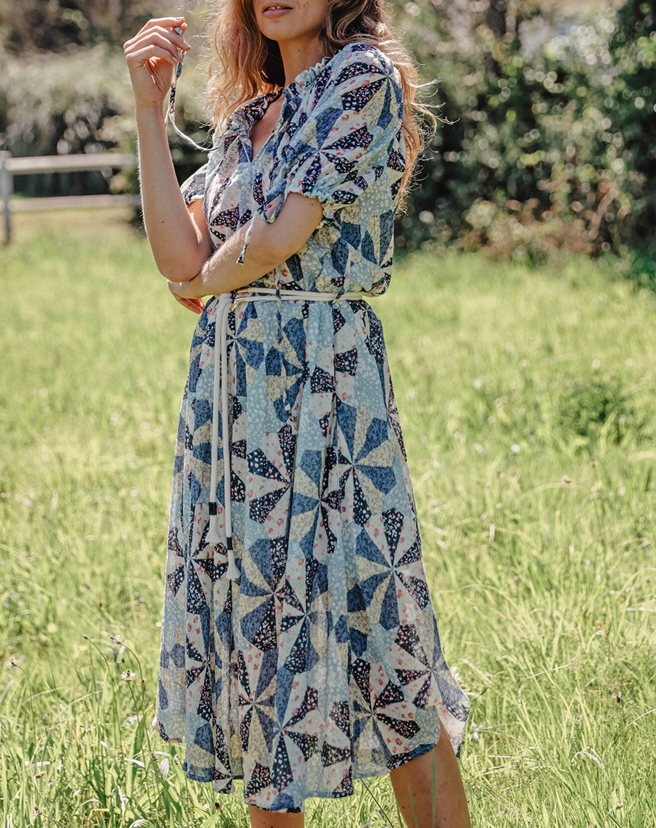 Louizon Robe Paterson bleue
