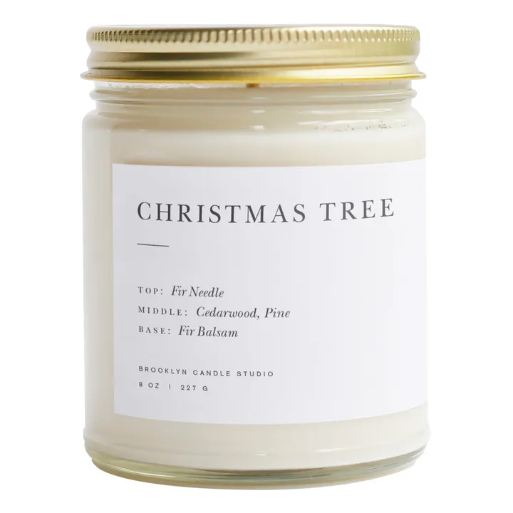 Brooklyn Candle Studio Bougie Minimalist Christmas Tree - 212 g