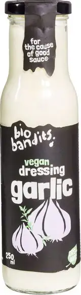 Vegan knoflook dressing