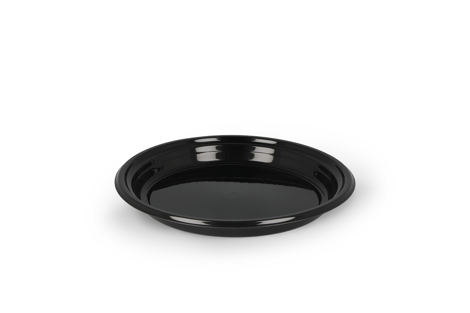 Herbruikbaar bord Ø22cm zwart