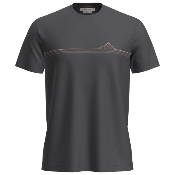 Icebreaker - Merino 150 Tech Lite S/S Tee Range Stripes - Haut en mérinos