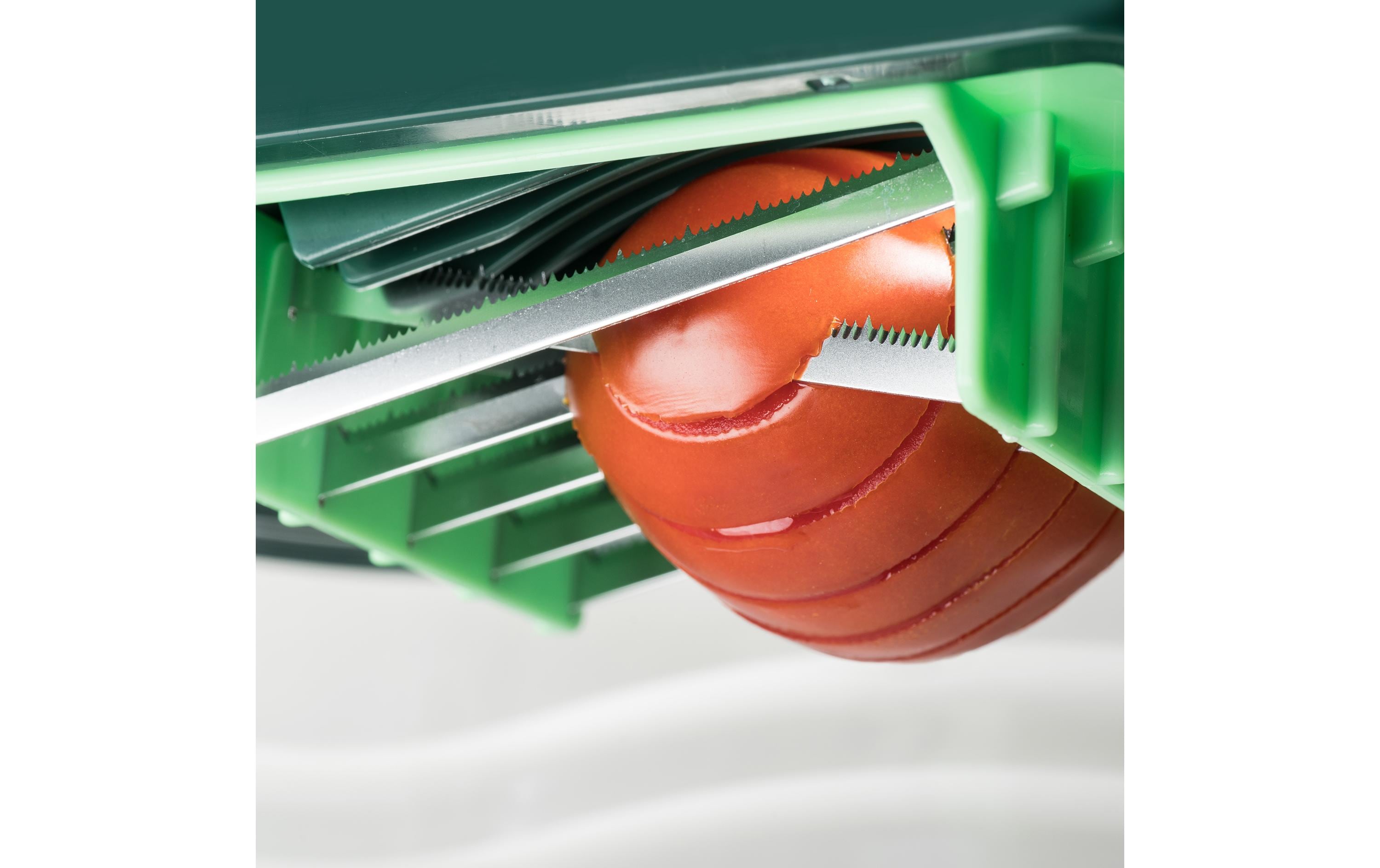Gemüseschneider Nicer Dicer Chef 7-teilig, GrünVerstellbarer Hobel