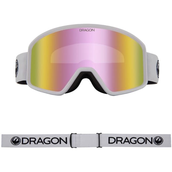 Masque de ski DRAGON DXT OTG 2 WHITE/LLPINKION