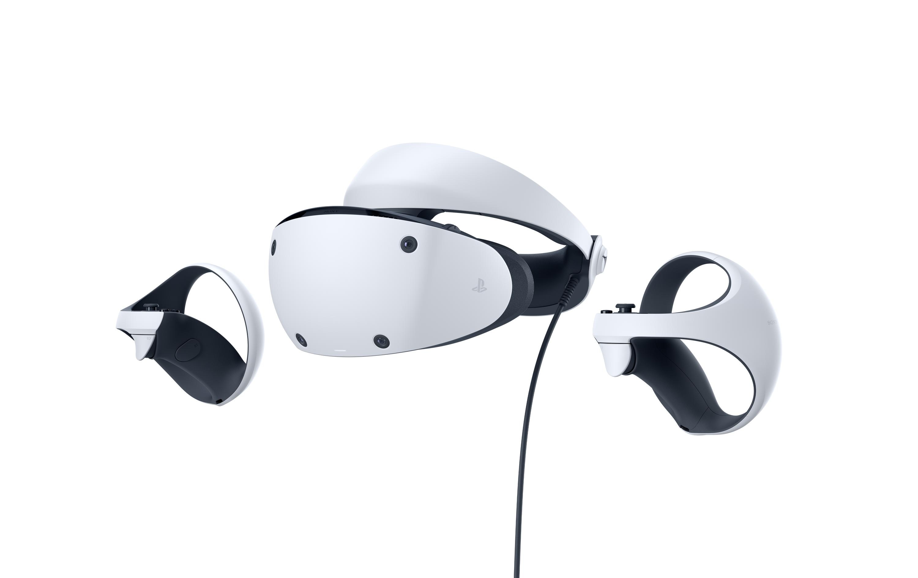 PlayStation VR2 Inkl. Horizon Call of the Mountain<br>Virtual-Reality-Headset für PlayStation 5, Bundle mit Spiel Horizon Call of the Mountain