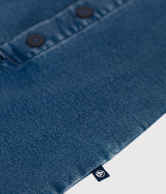 Combinaison sans manche en denim bébé