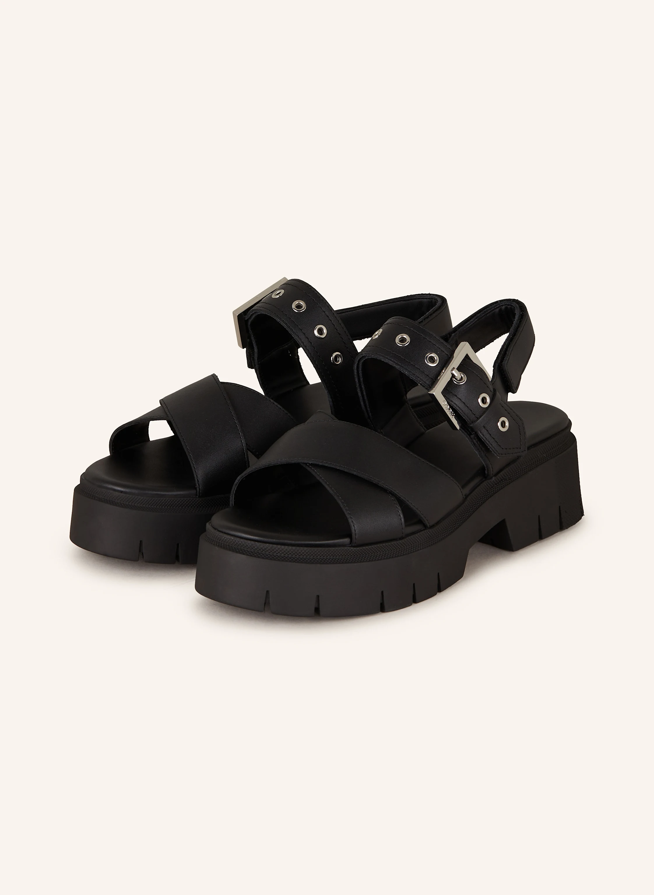 HUGO Plateau-Sandalen KRIS
