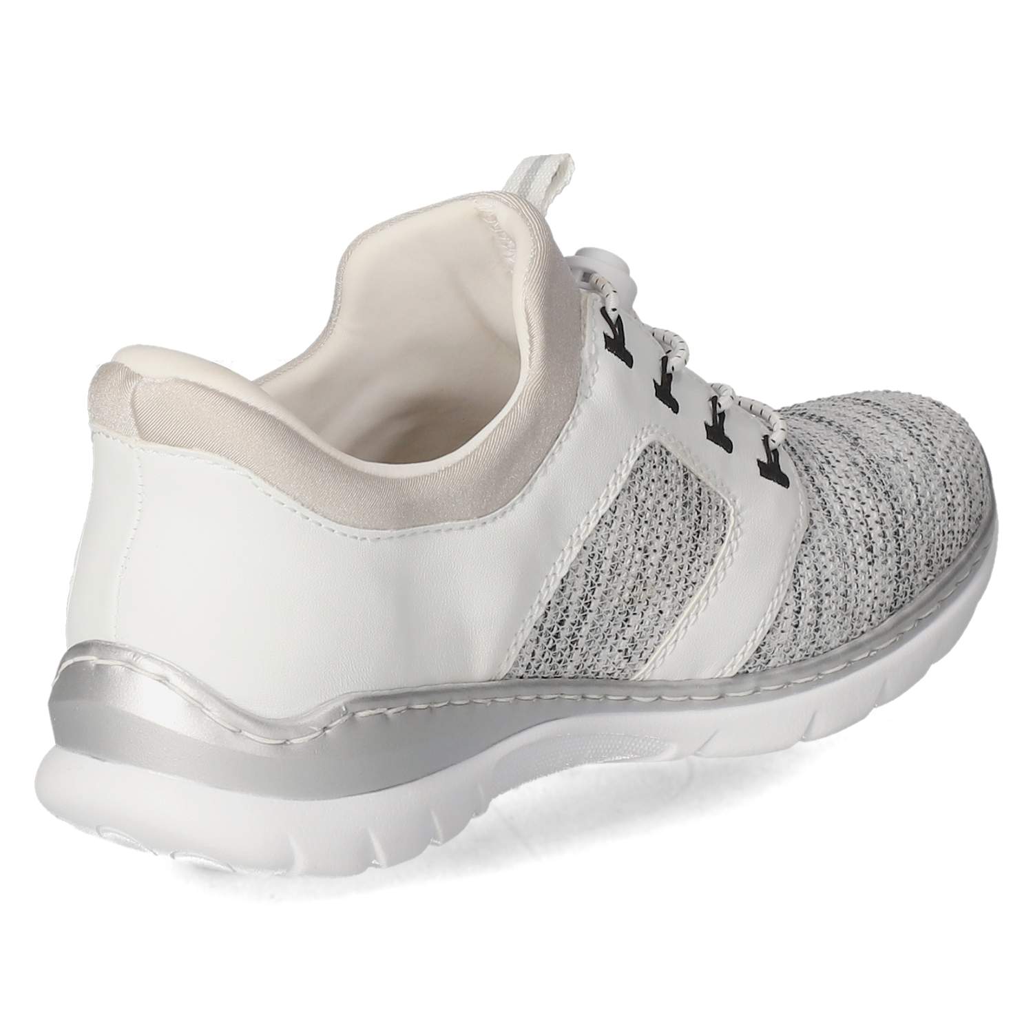 Rieker Slip On Sneaker - grau kombi