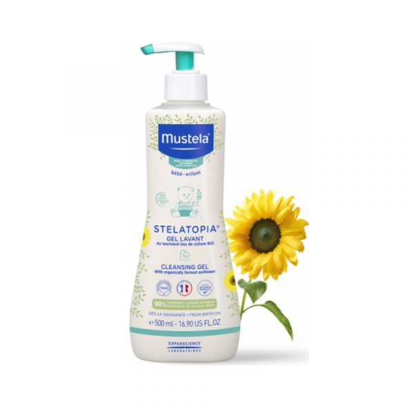 Mustela Stelatopia Gel Lavante 500ml